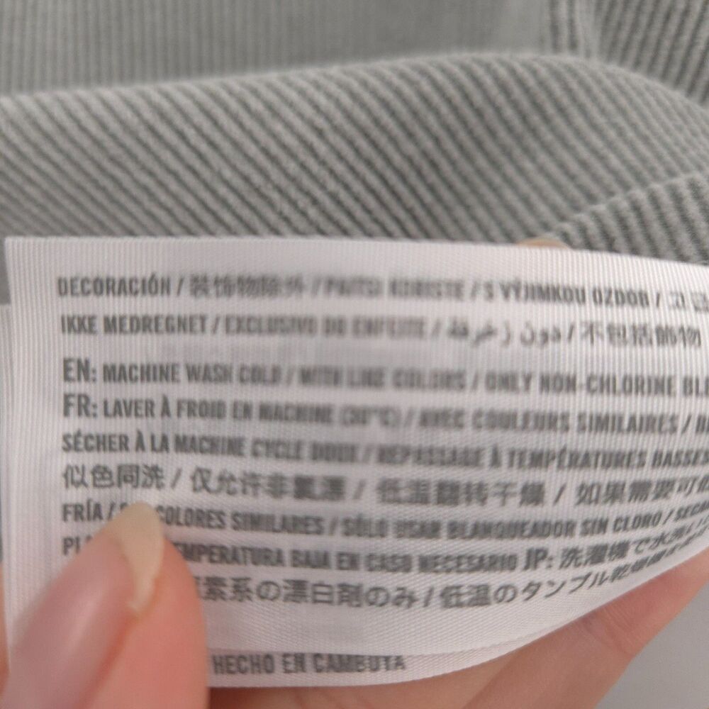 Hollister Y2K womens Cozy Ribbed Seamless Fabric Henley Size S Long grey - Picture 5 of 8